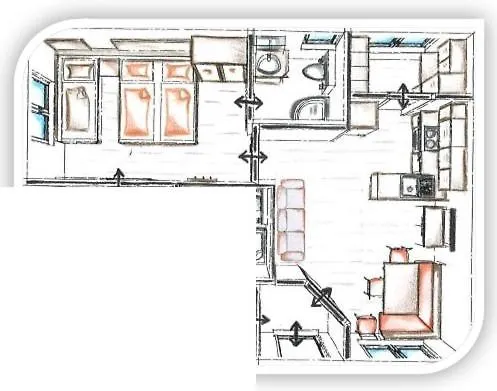 Hitchcock Stubai 公寓