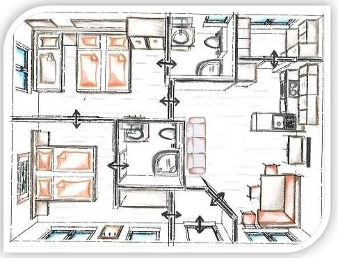 Hitchcock Stubai 公寓 *